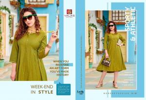 Valas Style vol 2 Fancy Rayon Designer Kurti For Casual Wear Collection